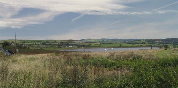 Weecher reservoir from Bingley Moor